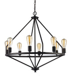 Rustic 8 Light Chandelier