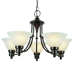 Classic 5 Light Chandelier