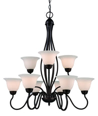 Pavilion 9 Light Chandelier