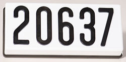 Address Sign - 4" Numbers